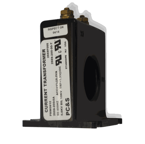 Picture of Model 2559 Ratio 5A Output Current Transformer by PC&S