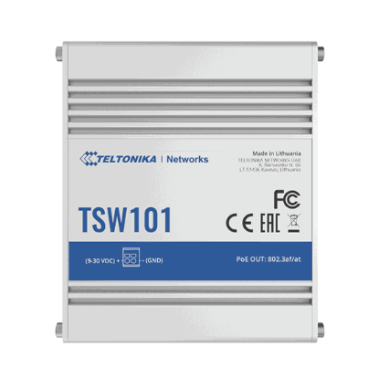 Picture of TSW101 Automotive PoE+ Switch by Teltonika