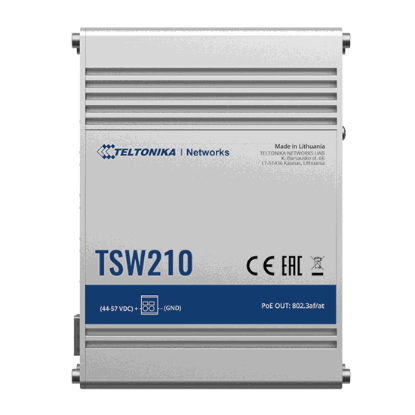 Picture of TSW210 Unmanaged Industrial Switch by Teltonika