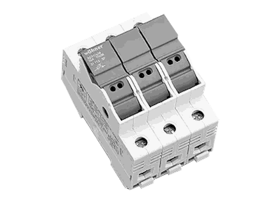 Picture of FH-30-1038 3 Phase 25A 10 x 38mm Fuse Holder by Tele Haase