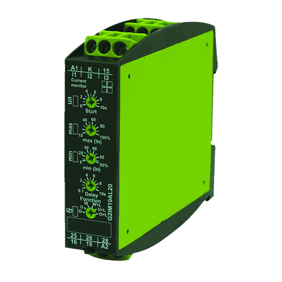 Picture of G2IM10AL20 24-240VAC/DC AC/DC current monitoring in 1-phase mains by Tele Haase