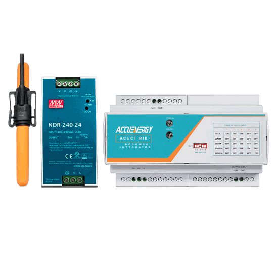 Picture of RIK-1AR Rogowski Coil Single Phase 1A Output Kit by Accuenergy