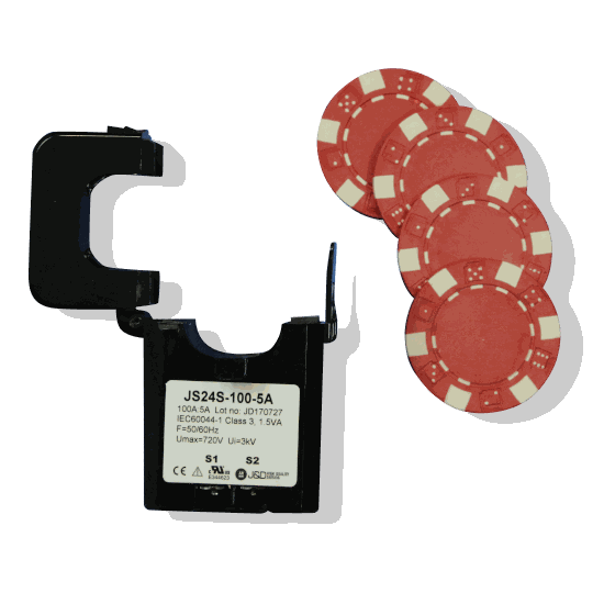Picture of JC24S Ratio 1A Output Current Transformer by J&D