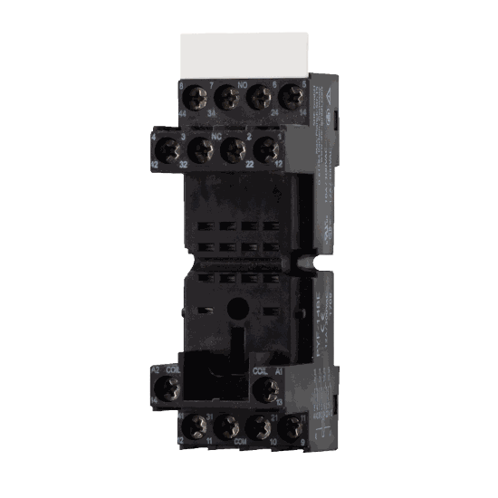 Picture of PYF-14BE (ES15-4N), PYF-14BE/3 (ES15/4S) sockets for RA and RM miniature relays by Tele Haase