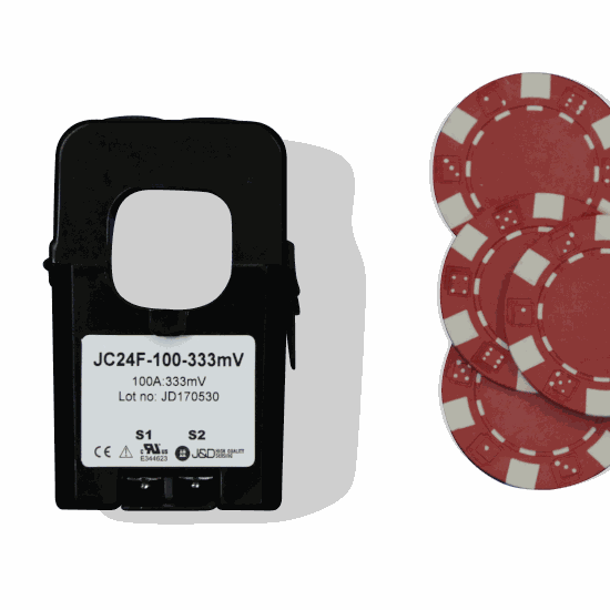 Picture of JC24F-333mV Output AC Current Transducers by J&D