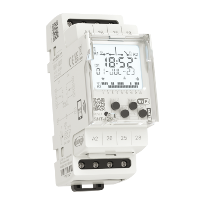 Picture of SHT-13/2 Multifunction digital time switch with Wi-Fi connection by Elko