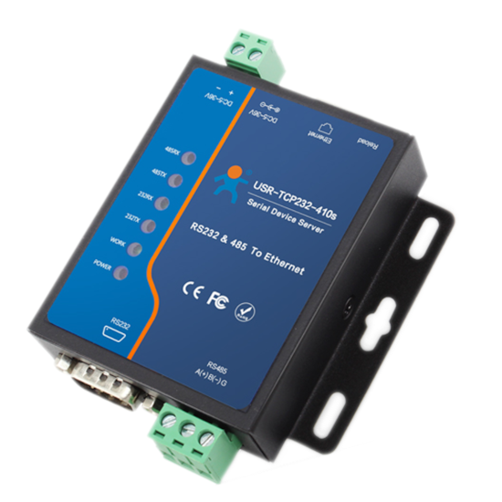 Picture of USR-TCP232-410S 2 Serial Ports Bidirectional Serial to Ethernet Converter by USR IOT