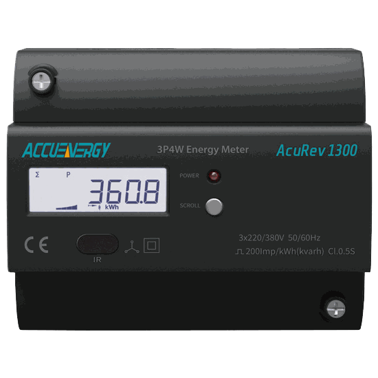 Picture of AcuRev 1314 DIN Rail Power and Energy Meter by Accuenergy