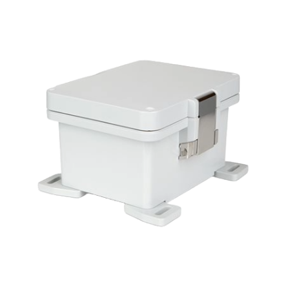 Picture of UPCG080604HML 8"x6"x4" Polycarbonate Wall Mount Enclosure With Latch by Ensto Building Systems