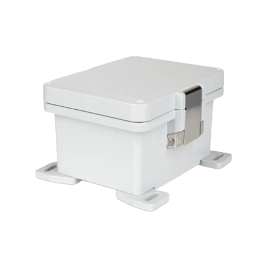Picture of UPCG080604HML 8"x6"x4" Polycarbonate Wall Mount Enclosure With Latch by Ensto Building Systems