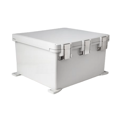 Picture of UPCG161408HML 16"x14"x8" Polycarbonate Wall Mount Enclosure With Latch by Ensto Building Systems