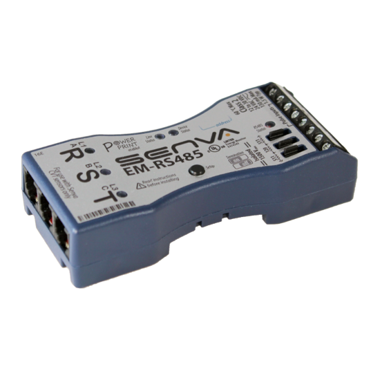 Picture of EM-RS485 3 Channel AC Pulse Energy Power Meter by Senva