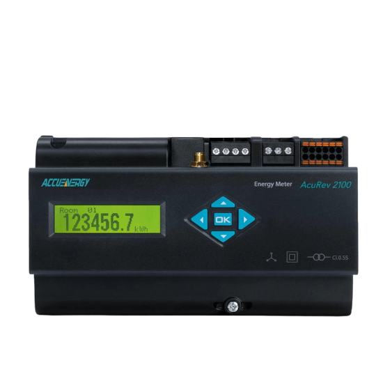 Picture of AcuRev 2110 80mA and 100mA CT Input Multi-Circuit Submeter by Accuenergy