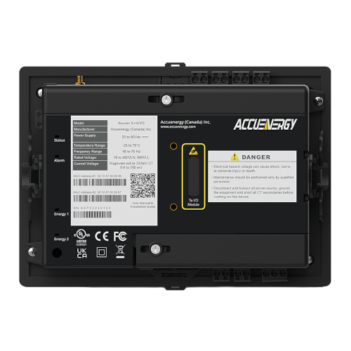 Aim Dynamics | Acuvim-3 mV Input Advanced Power Quality Meter by Accuenergy