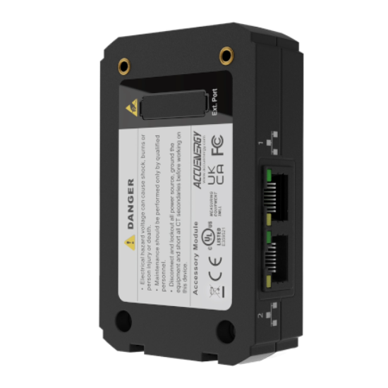 Aim Dynamics | Acuvim II AXM-WEB2-D Ethernet Communication Module ...