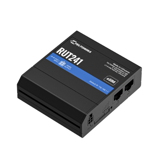 Aim Dynamics | RUT241233000 Industrial SIM & eSIM 4G Global Cellular ...