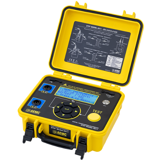Aim Dynamics | Model 8511 Digital Transformer Turns Ratiometer DTR ...