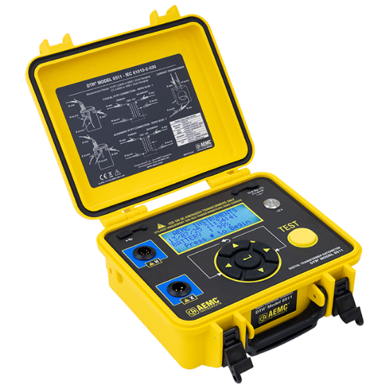 Aim Dynamics | Model 8511 Digital Transformer Turns Ratiometer DTR ...