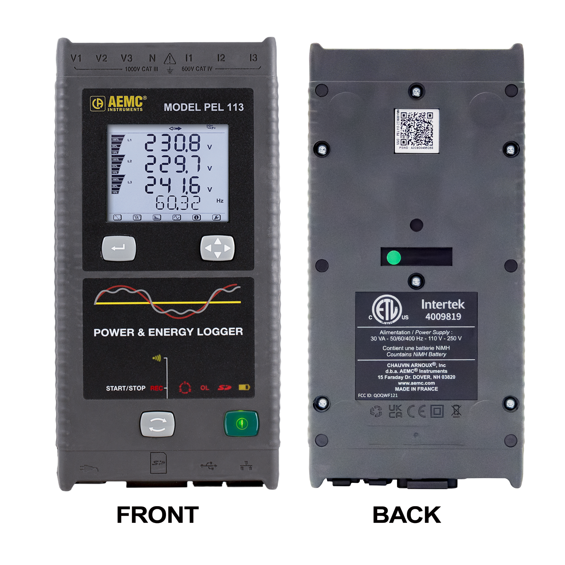 Eenovators - African Partner for Power Monitoring | Model PEL 113 Power ...