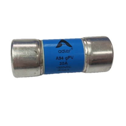 Picture of A942550b00 55A 1500Vdc 22x58mm Cartridge Fuse by Adler Electric