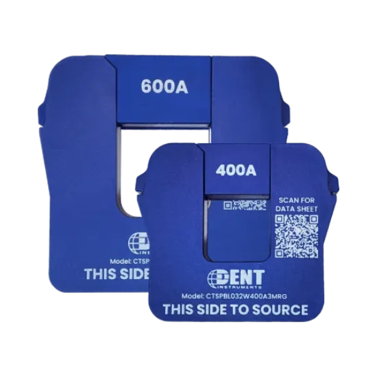 Picture of CT-SPBL-032W-400A-3M-RG 333mV Output AC Current Transducer by DENT Instruments