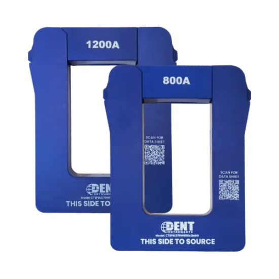 Picture of CT-SPBL-076W-800A-3M-RG 333mV Output AC Current Transducer by DENT Instruments