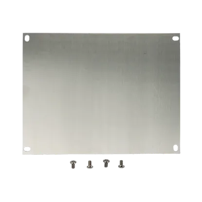 Picture of ABP-1412 Aluminum Back Panel Kit for 14×12 enclosure by Integra Enclosures, Ltd.