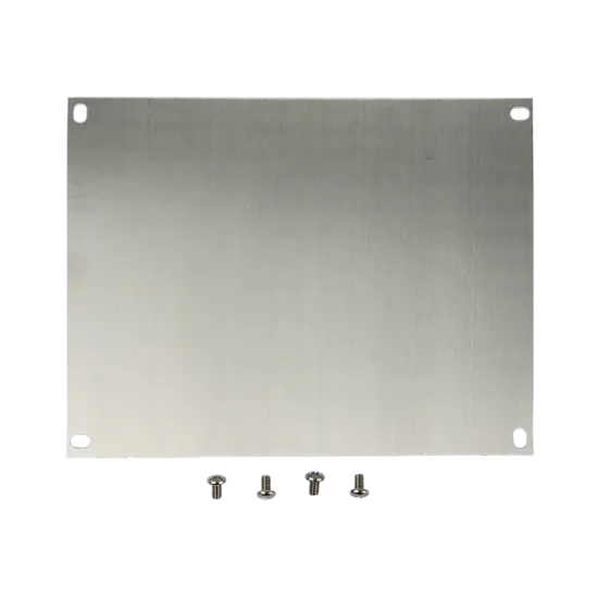 Picture of ABP-1412 Aluminum Back Panel Kit for 14×12 enclosure by Integra Enclosures, Ltd.