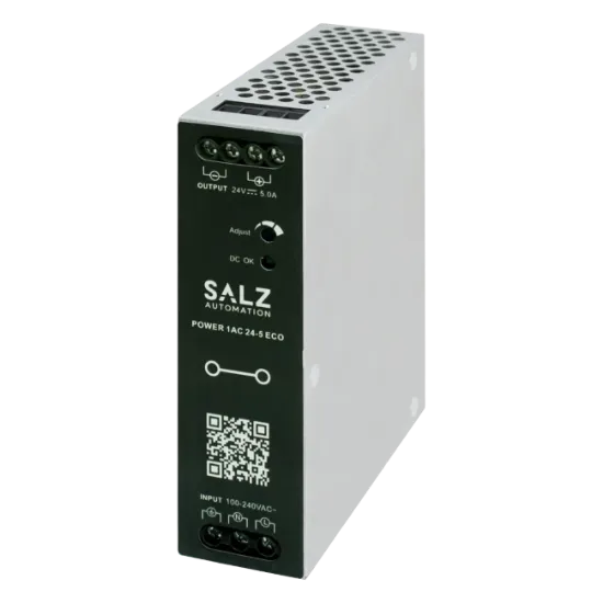 Picture of POWER 1AC 24-5 ECO Switched-Mode Power Supply 100~240 Vac / 140~340 Vdc to 24 Vdc by Salz Automation