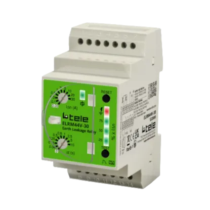Picture of ELRM44V-30 115/230 VAC Earth Leakage Relays (Type A) by Tele Haase
