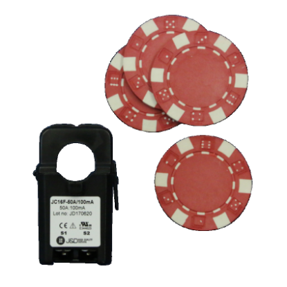 Picture of JC16F-050A:100mA Ratio Output Current Transformer by J&D