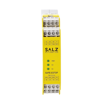 Picture of SA-SAFE-ES-01-00 SAFE-ESTOP Functional Safety Module | E-Stop monitoring up to SIL 3 by SALZ Automation