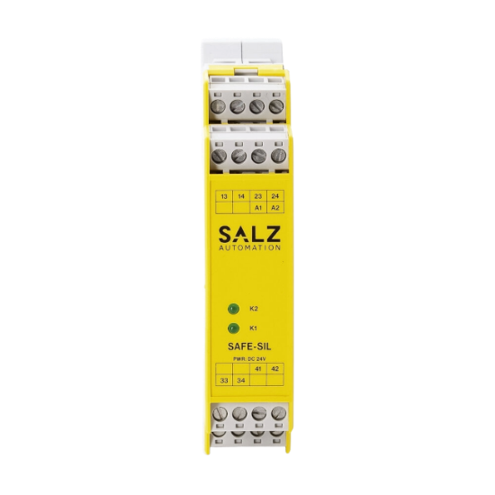 Picture of SA-SAFE-SL-01-00 SAFE-SIL Functional Safety Module | Safe coupling relay up to SIL 3 by SALZ Automation