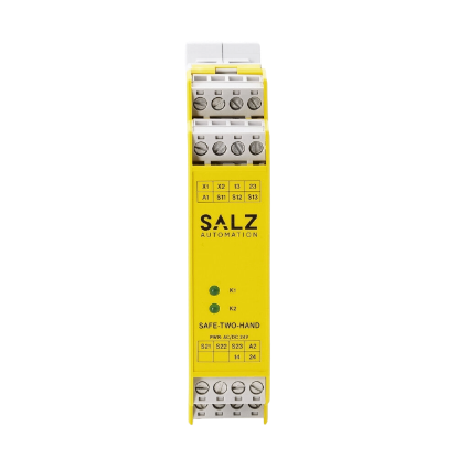 Picture of SA-SAFE-TH-01-00 SAFE-TWO-HAND Functional Safety Module | Safe two-hand control unit up to SIL 3 by SALZ Automation