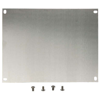 Picture of ABP-1614 Aluminum Back Panel Kit for 16”x14” Enclosure by Integra Enclosures, Ltd.