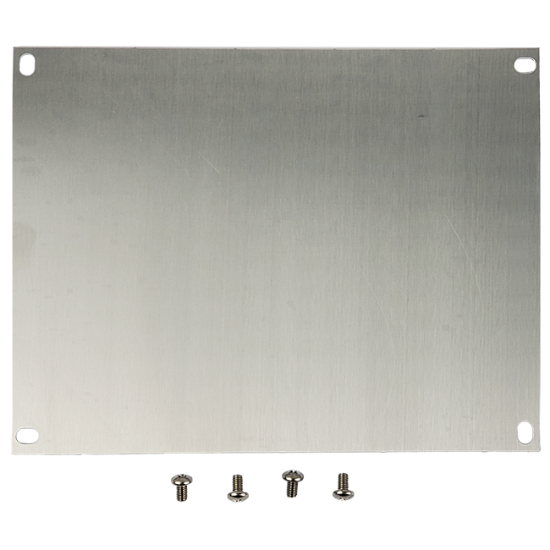 Picture of ABP-1614 Aluminum Back Panel Kit for 16”x14” Enclosure by Integra Enclosures, Ltd.