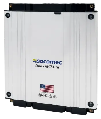Picture of DIRIS MCM-16 Enclosed 16-Circuit Energy & Power Meter by Socomec