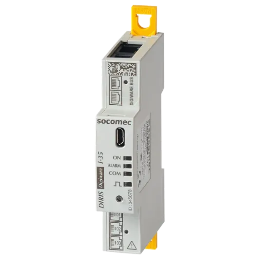 Picture of 48290130 Current module DIRIS Digiware I-35, 3 current inputs, Analysis by Socomec