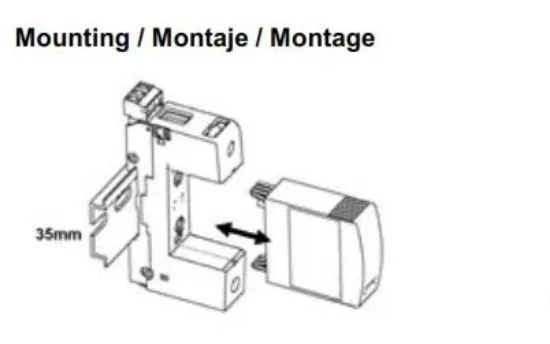 Picture of DTK-DR275M Replacement SPD module for DR240P1, DR240P3, DR480P2, DR600P4N, DR240P4N, DR480P4HN