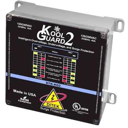 Picture of DTK-KG2 HVAC Intelligent Voltage Monitor by Ditek