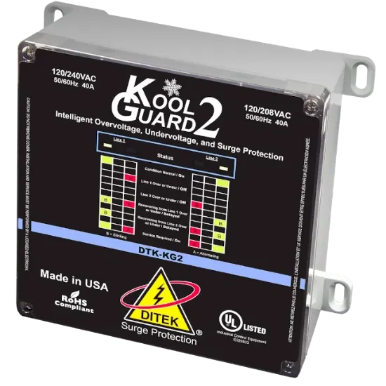 Picture of DTK-KG2 HVAC Intelligent Voltage Monitor by Ditek