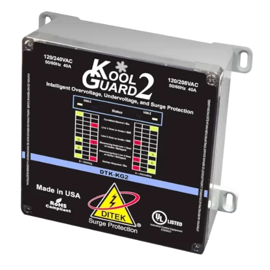 Picture of DTK-KG2 HVAC Intelligent Voltage Monitor by Ditek
