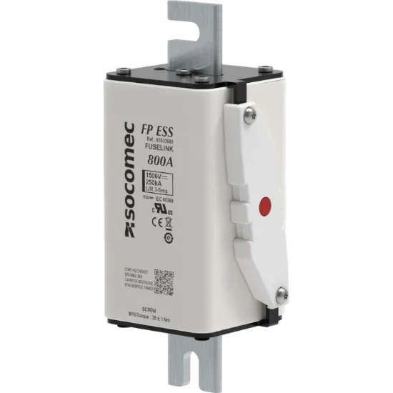 Picture of 61S33080 ESS Fuse Frame 3 800A 1500 Vdc Flush by Socomec